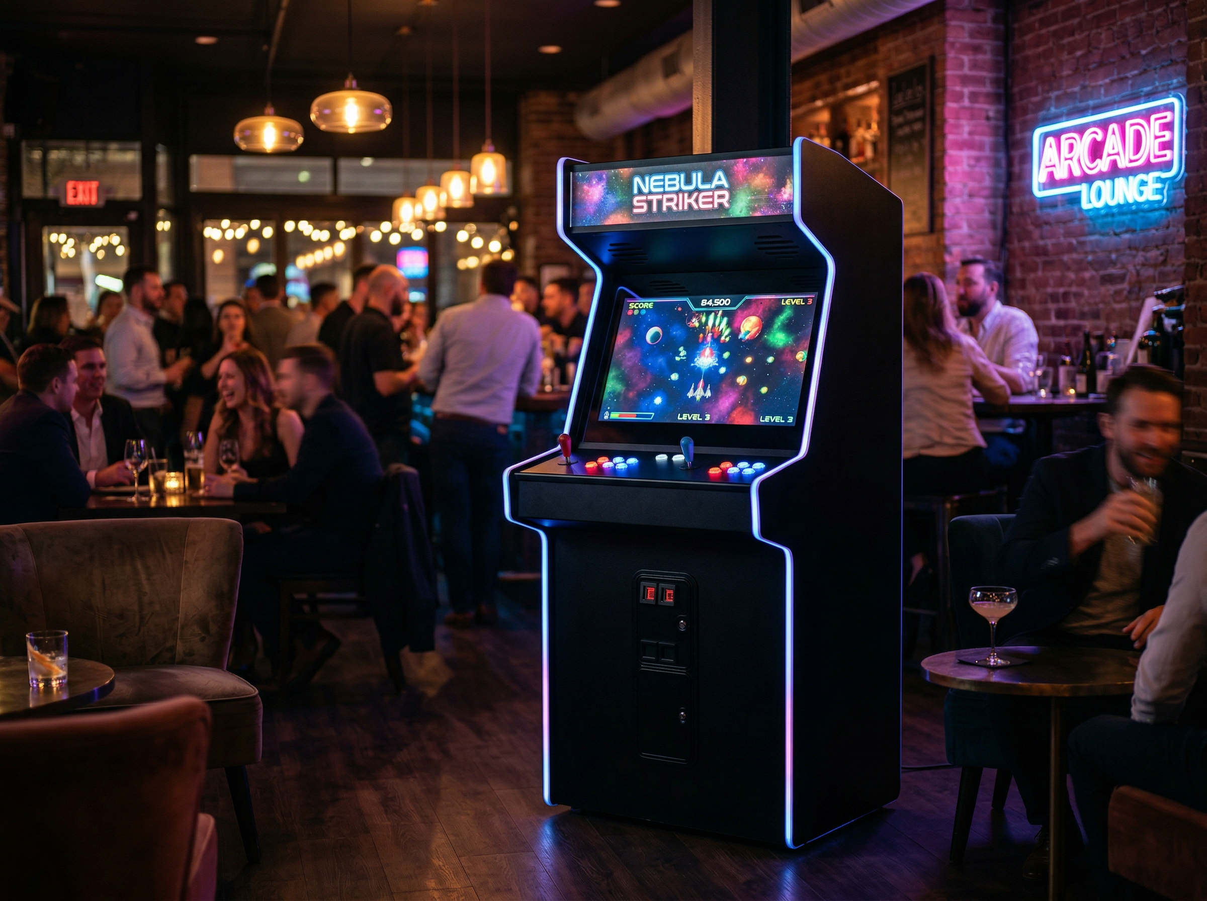 Zentriflux Arcade-Terminal für Bars